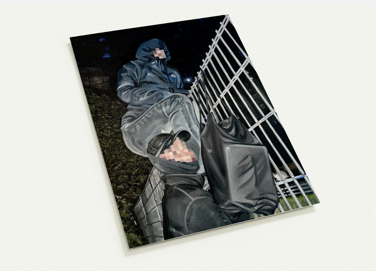 Thank you for the shoulder to stand on A5 print
