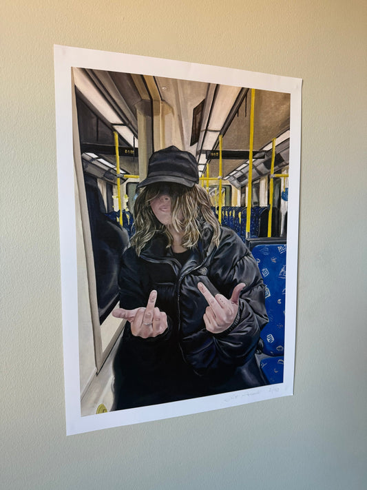 Klar nu- signed and numbered