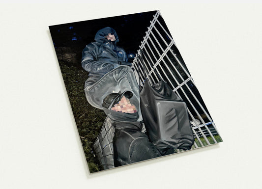 Thank you for the shoulder to stand on A5 print