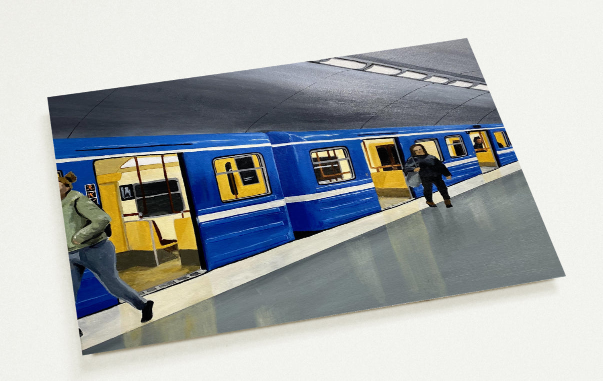 Mariatorget A5 print
