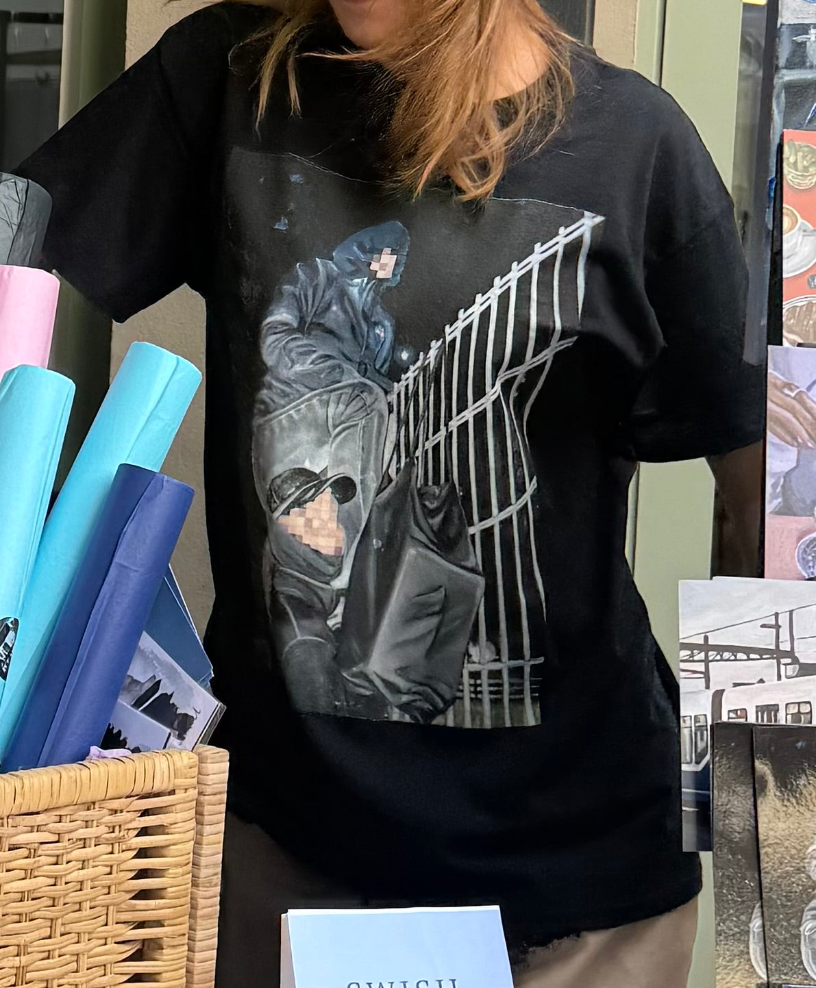 T-shirt ”Thank you for the shoulder to stand on”
