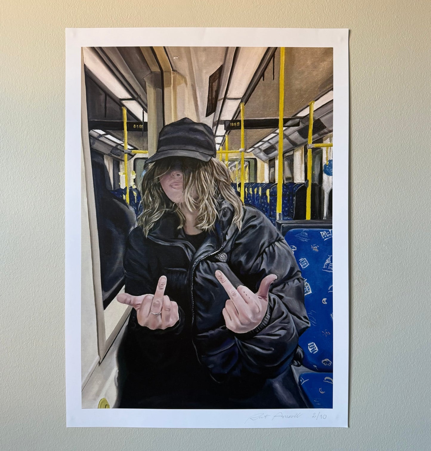 Klar nu- signed and numbered