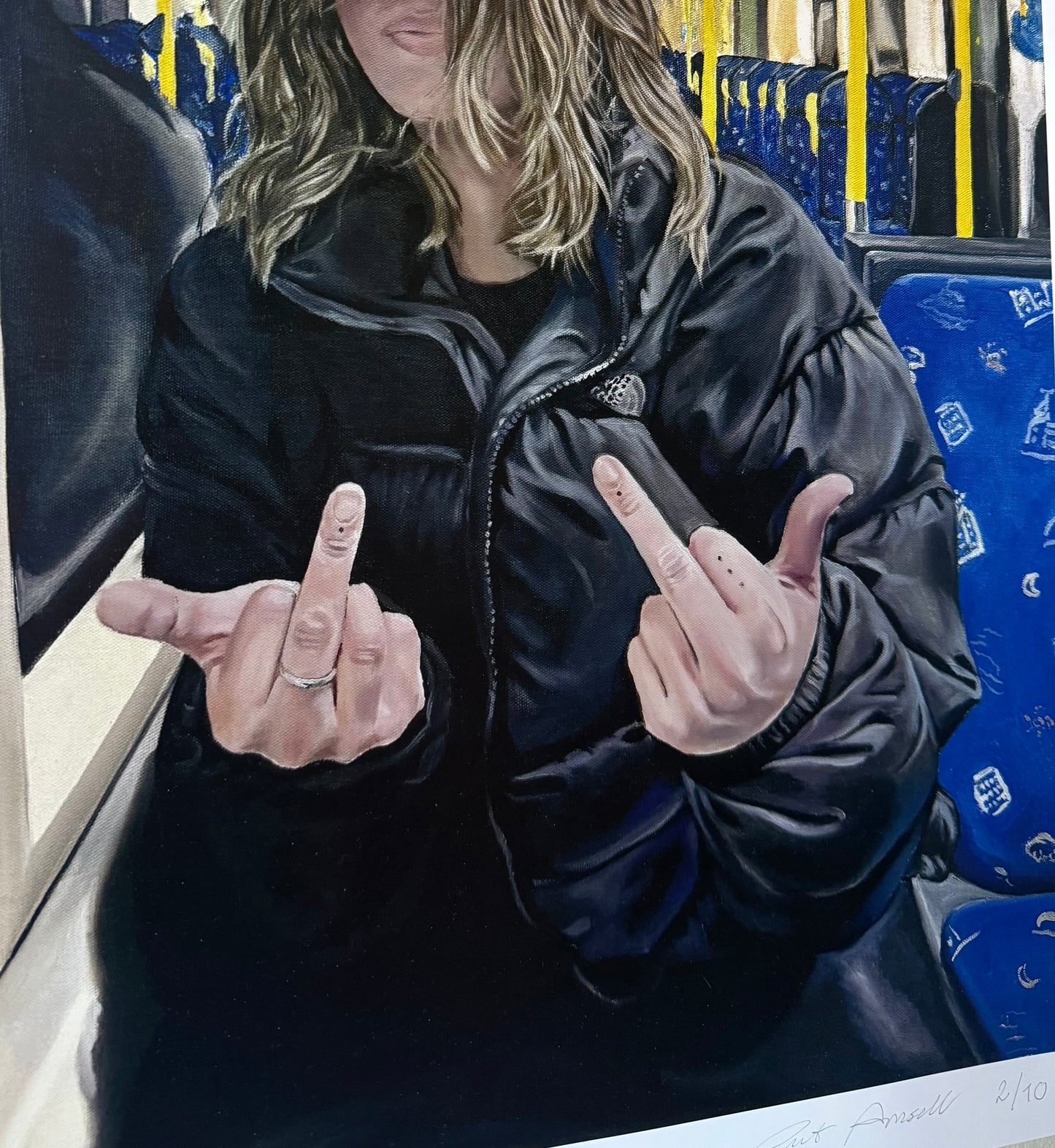 Klar nu- signed and numbered