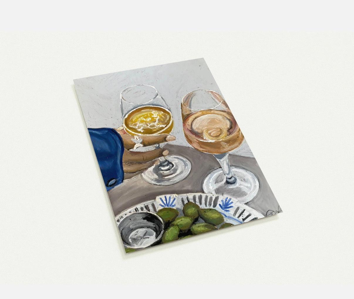 Postcard bundle - oilpastel collection