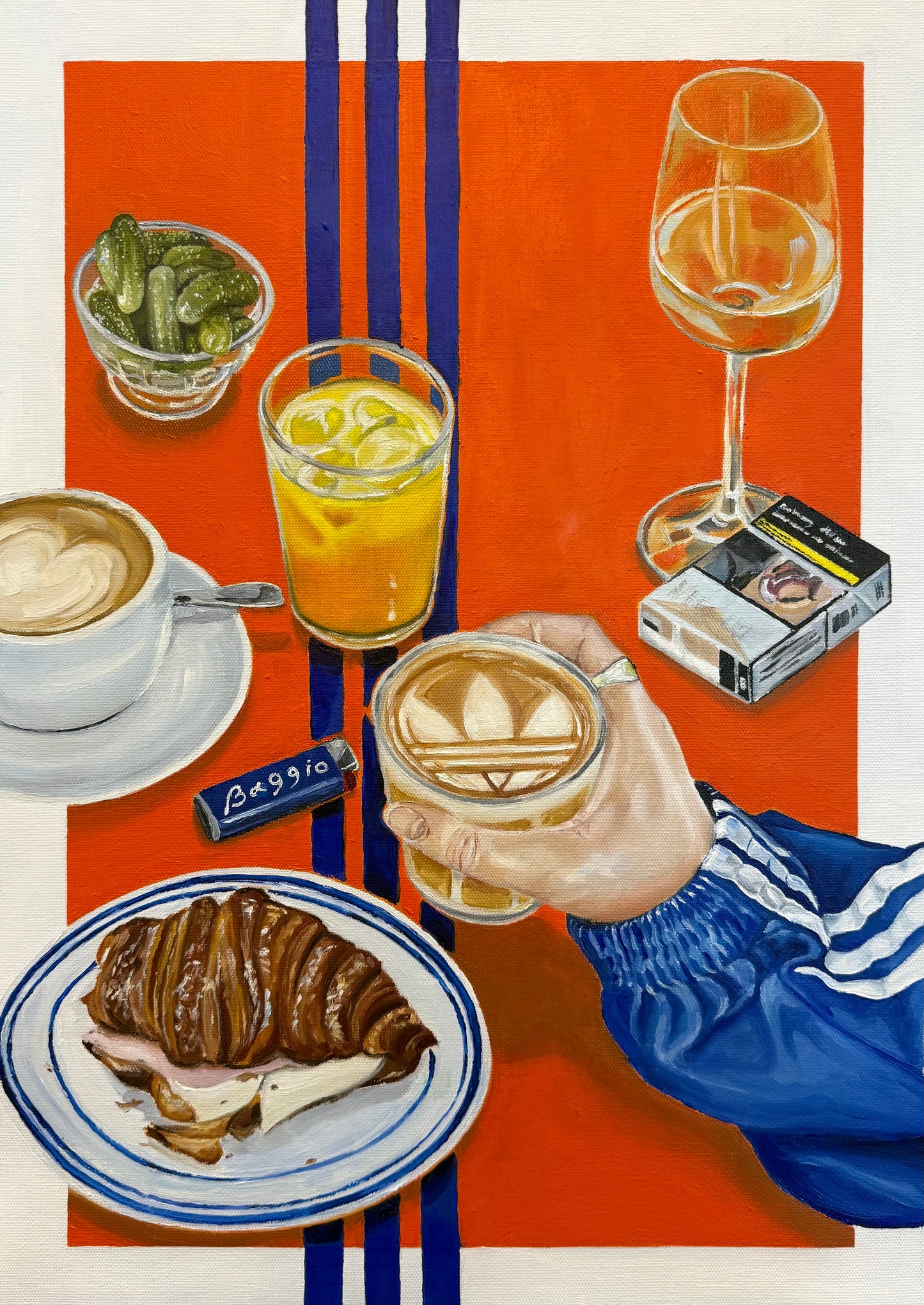 Baggioxadidas A3 print